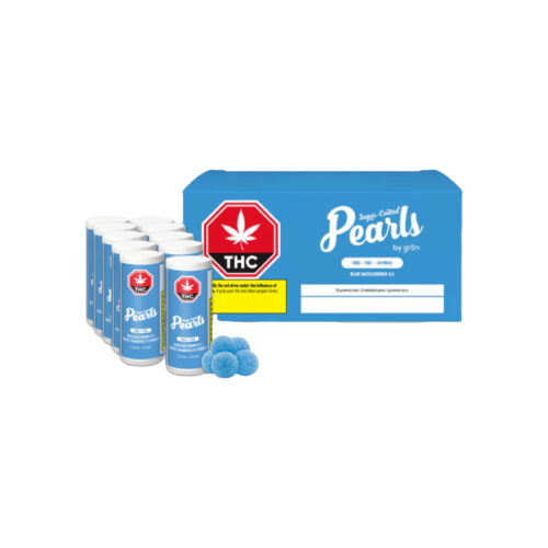 Pearls : BLUE RAZZLEBERRY 3:1 CBG/THC CHEWS MULTI - 10 PACK