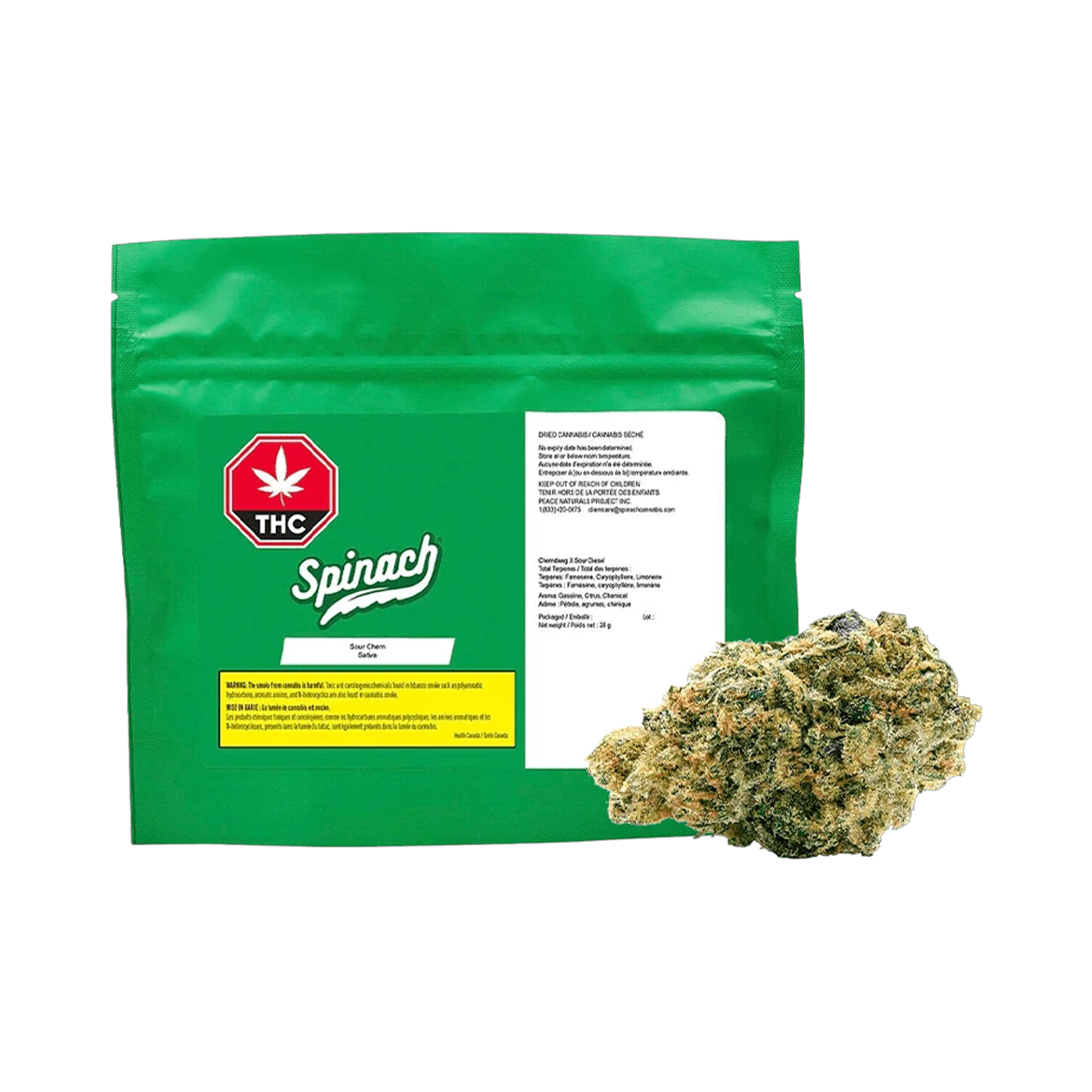 Spinach : SOUR CHEM - 28g 1 Spinach : SOUR CHEM - 28g