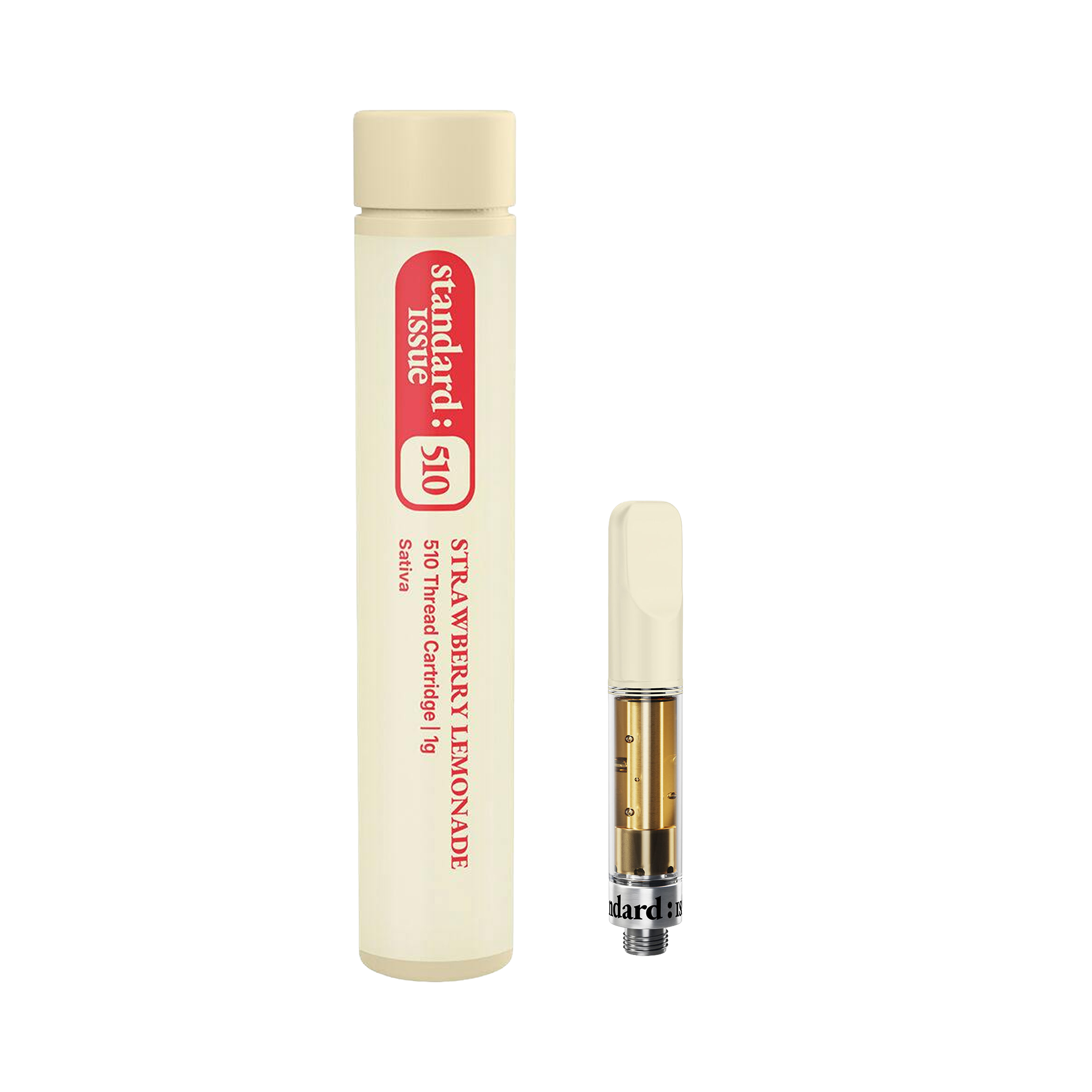 Standard Issue : STRAWBERRY LEMONADE 510 THREAD VAPE CARTRIDGE - 1g 1 Standard Issue : STRAWBERRY LEMONADE 510 THREAD VAPE CARTRIDGE - 1g