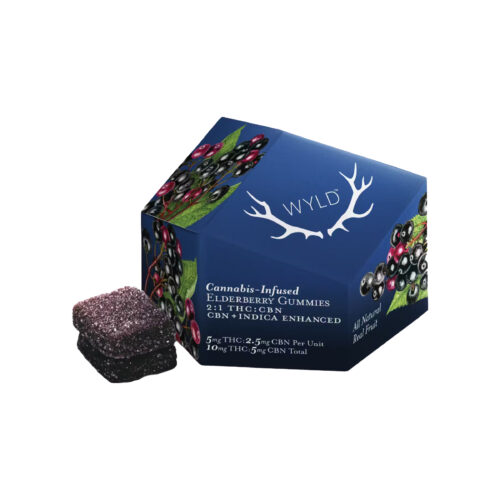 Wyld : REAL FRUIT BLACKBERRY GUMMIES MULTI - 10 PACK