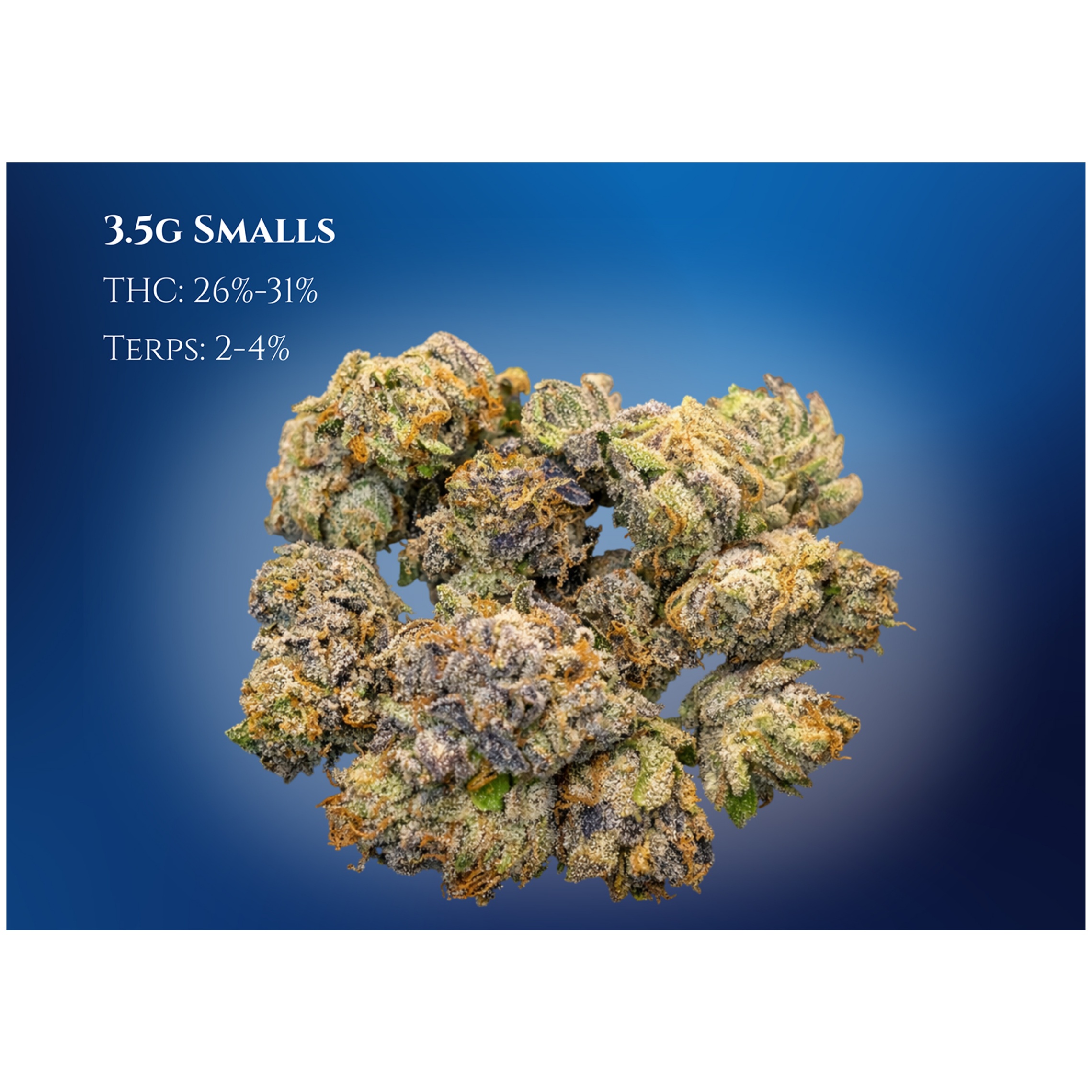 Zaza : MIDNIGHT OG SMALLS - 3.5g 1 Zaza : MIDNIGHT OG SMALLS - 3.5g