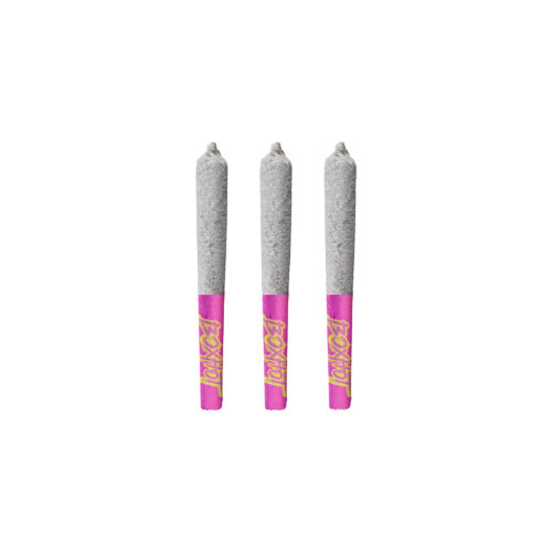 Boxhot : RUBY RUSH DELUXE 60% DIAMOND INFUSED PRE-ROLLS - 3 x 0.5g