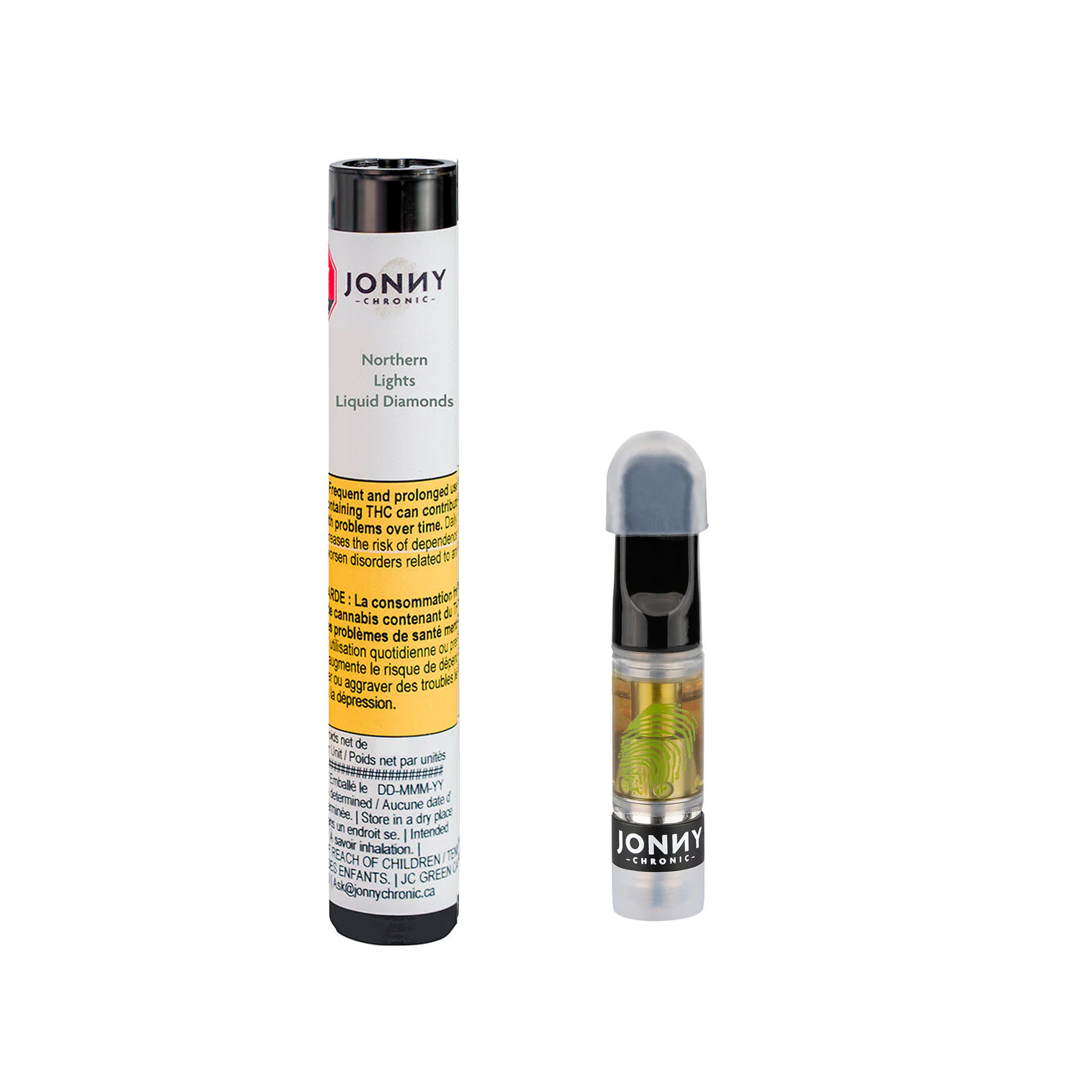 Jonny Chronic : NORTHERN LIGHTS LIQUID DIAMONDS CARTRIDGE - 1g 1 Jonny Chronic : NORTHERN LIGHTS LIQUID DIAMONDS CARTRIDGE - 1g