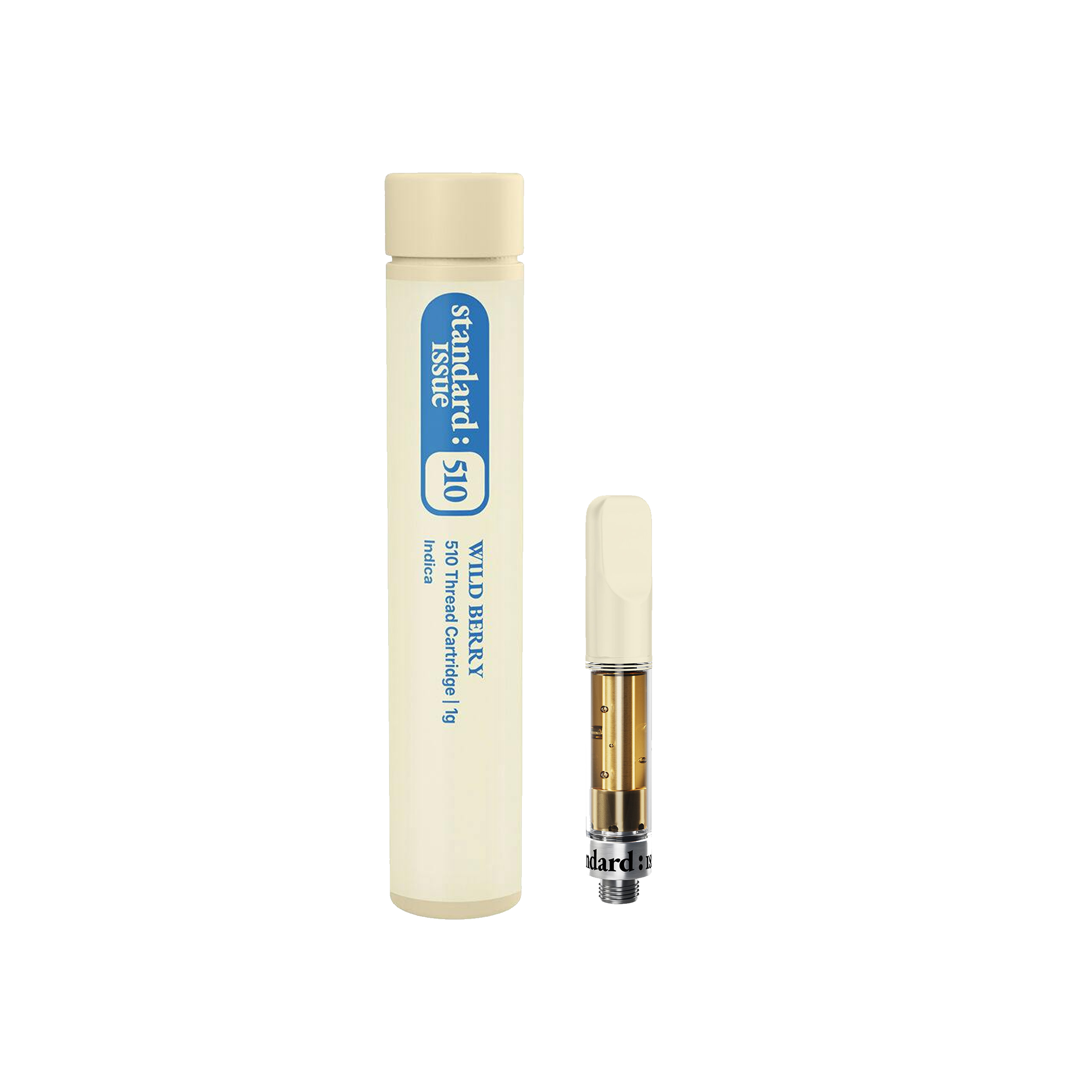 Standard Issue : WILD BERRY 510 THREAD VAPE CARTRIDGE - 1g 1 Standard Issue : WILD BERRY 510 THREAD VAPE CARTRIDGE - 1g