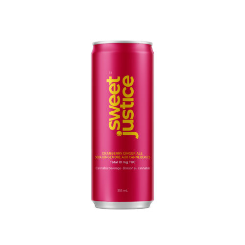 Sweet Justice : CRANBERRY GINGER ALE THC:CBG