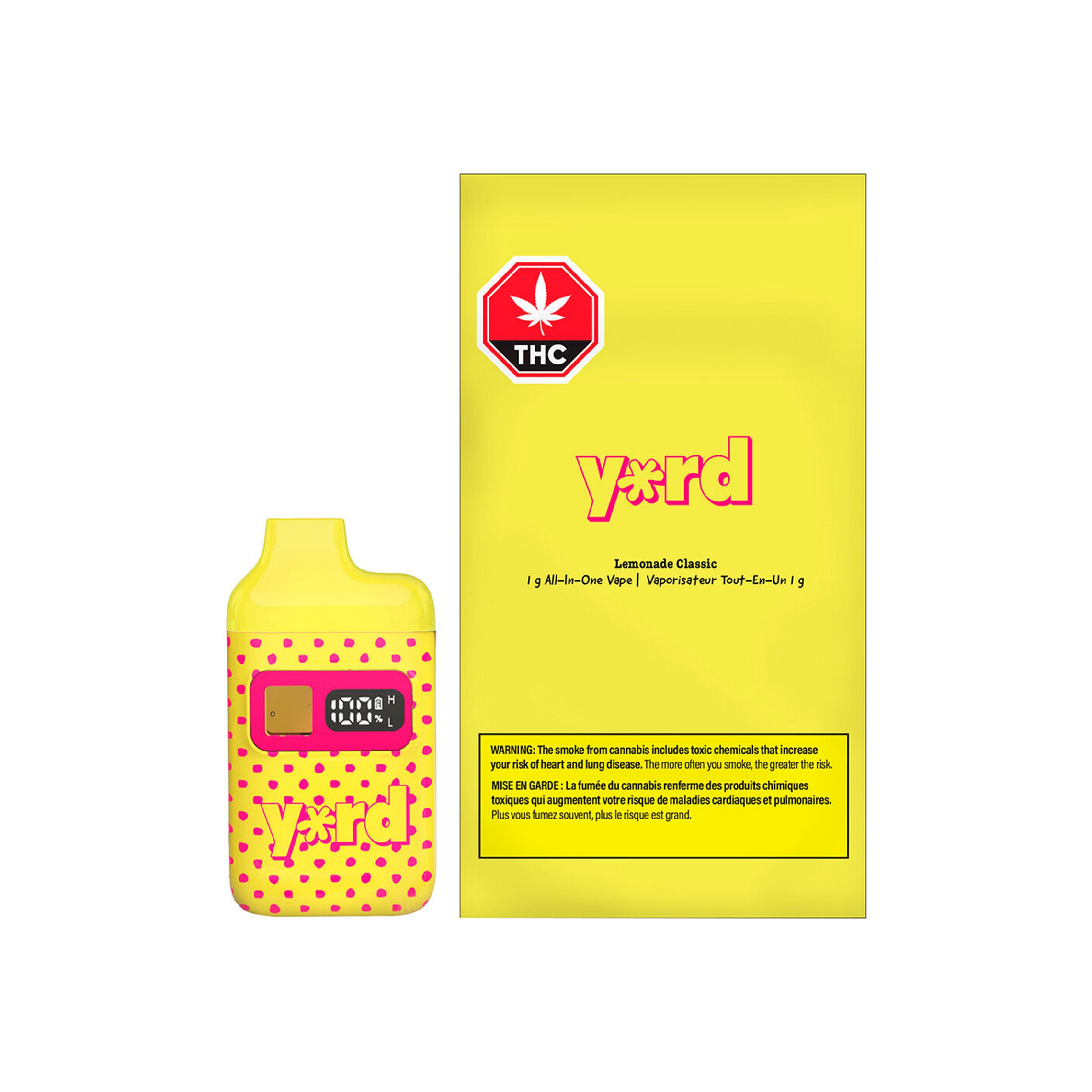 Yard : LEMONADE CLASSIC ALL-IN-ONE 1 Yard : LEMONADE CLASSIC ALL-IN-ONE cannabis