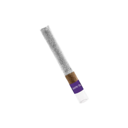 Castle Rock Farms : GLAZED APRICOT LIVE RESIN & DIAMOND INFUSED BLUNT - 1g