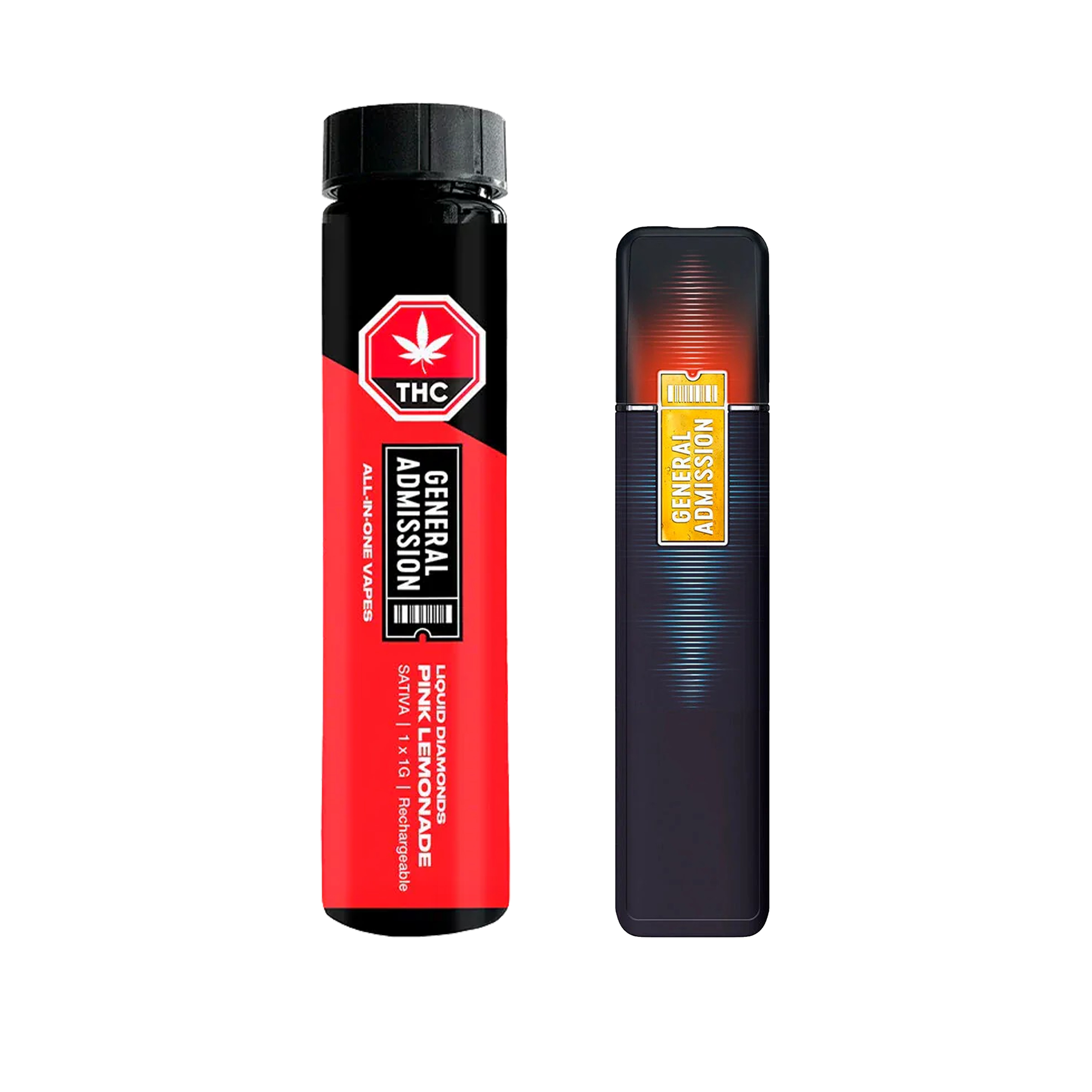 General Admission : PINK LEMONADE LIQUID DIAMOND BLEND ALL-IN-ONE VAPE - 1g 1 General Admission : PINK LEMONADE LIQUID DIAMOND BLEND ALL-IN-ONE VAPE - 1g