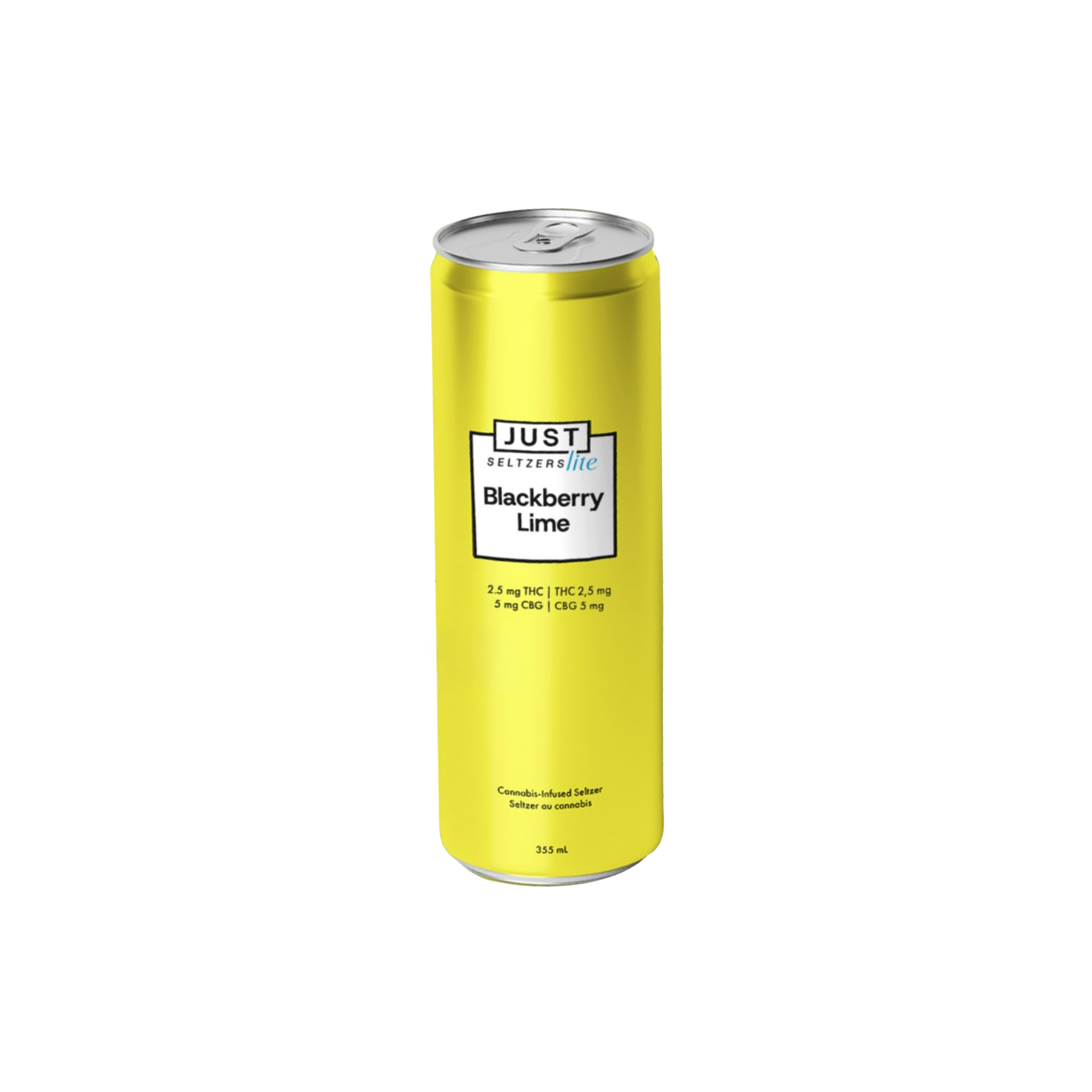 Just Seltzers Lite : BLACKBERRY LIME 2.5 THC + 5 CBG SELTZER 1 Just Seltzers Lite : BLACKBERRY LIME 2.5 THC + 5 CBG SELTZER