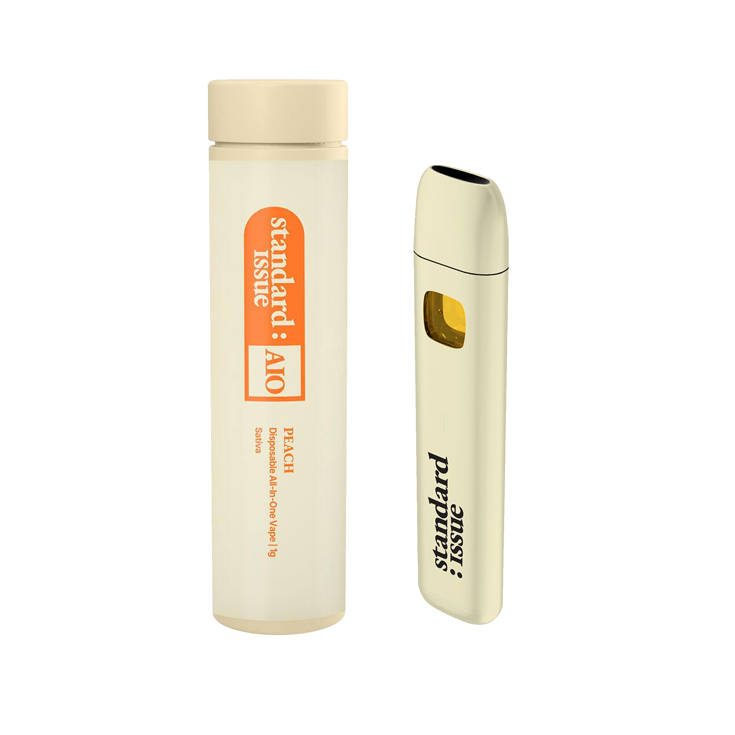 Standard Issue : PEACH ALL-IN-ONE VAPE - 1g 1 Standard Issue : PEACH ALL-IN-ONE VAPE - 1g