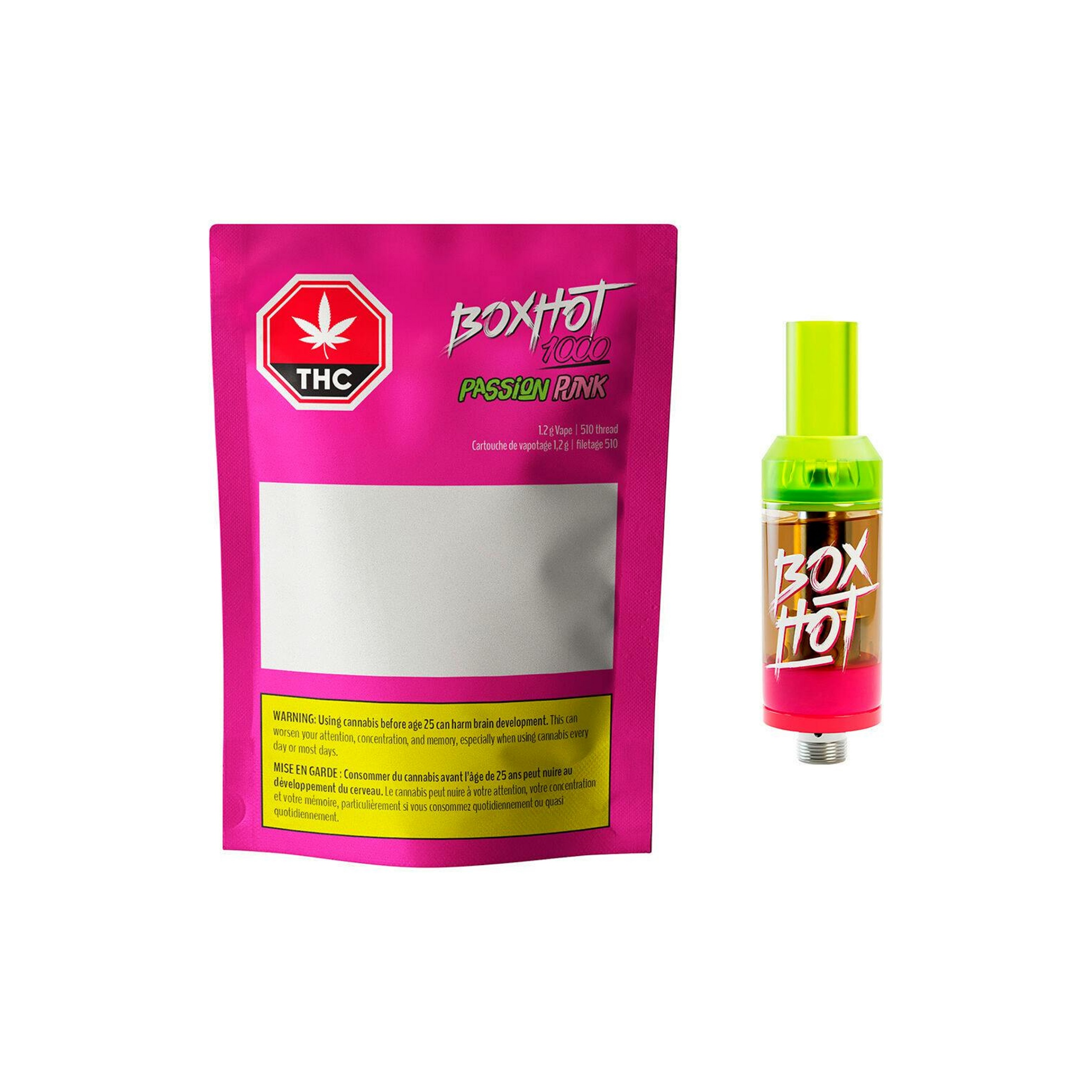 Boxhot : BOXHOT PASSION PUNK CARTRIDGE - 1.2g 1 Boxhot : BOXHOT PASSION PUNK CARTRIDGE - 1.2g