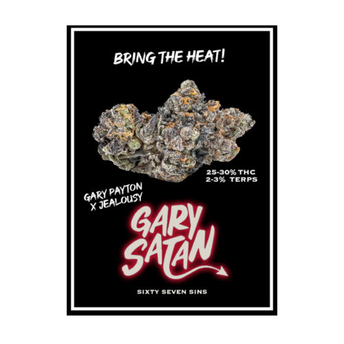 Weed Delivery Surrey 6 Sixty Seven Sins : GARY SATAN - 3.5g