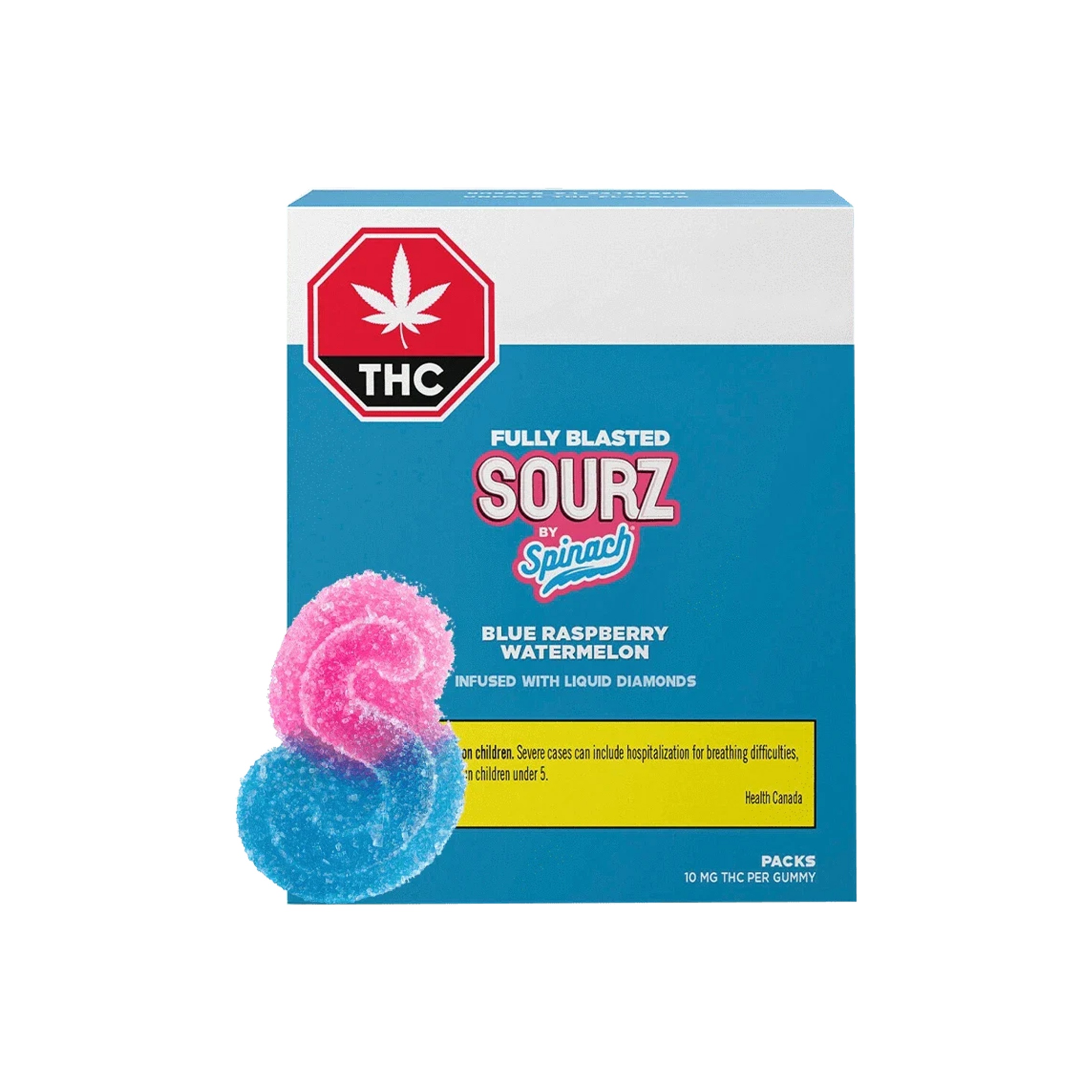 Spinach : FULLY BLASTED PEACH PASSIONFRUIT 1:1 CBN:THC CHEWS 1 Spinach : FULLY BLASTED BLUE RASPBERRY WATERMELON GUMMIES MULTI (5 PACK)