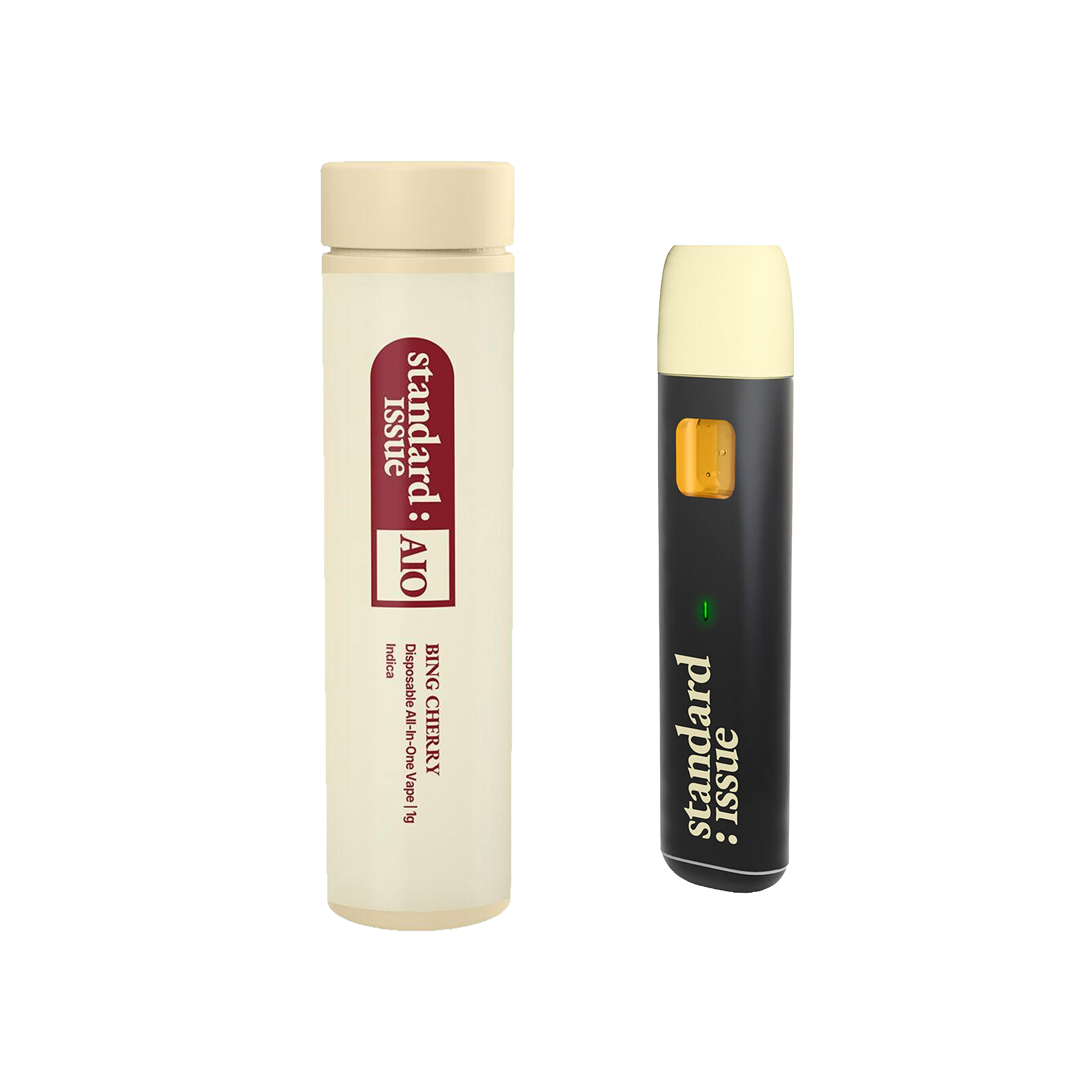 Standard Issue : BING CHERRY ALL-IN-ONE VAPE - 1g 1 Standard Issue : BING CHERRY ALL-IN-ONE VAPE - 1g
