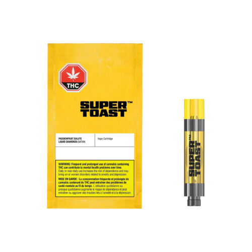 Super toast : PASSIONFRUIT SALUTE LIQUID DIAMOND BLEND CARTRIDGE - 1g