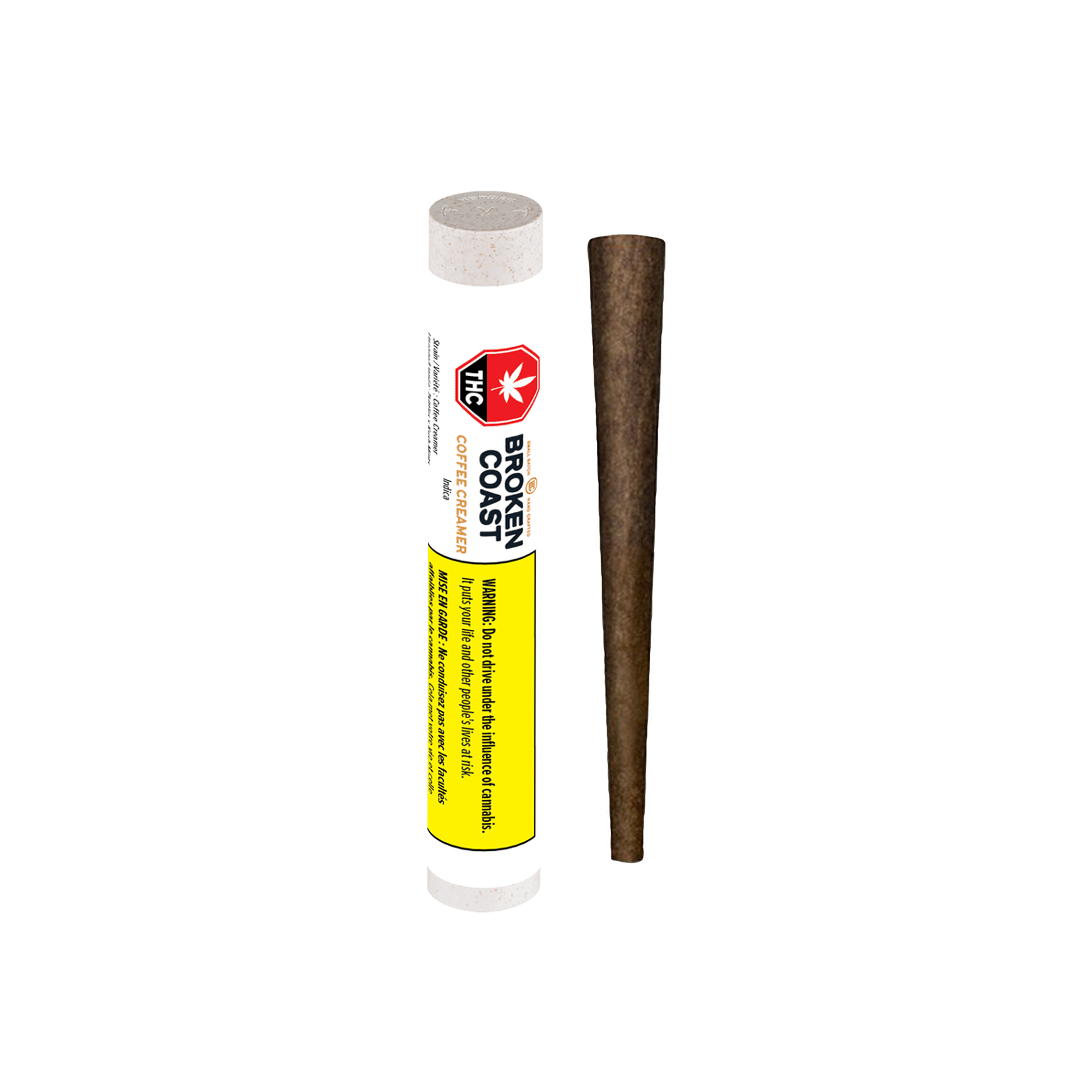 Broken Coast : COFFEE CREAMER BLUNT - 1g 1 Broken Coast : COFFEE CREAMER BLUNT - 1g