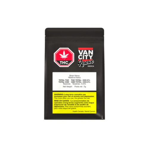 Vancity® Cannabis : RESERVE INDICA - 7g