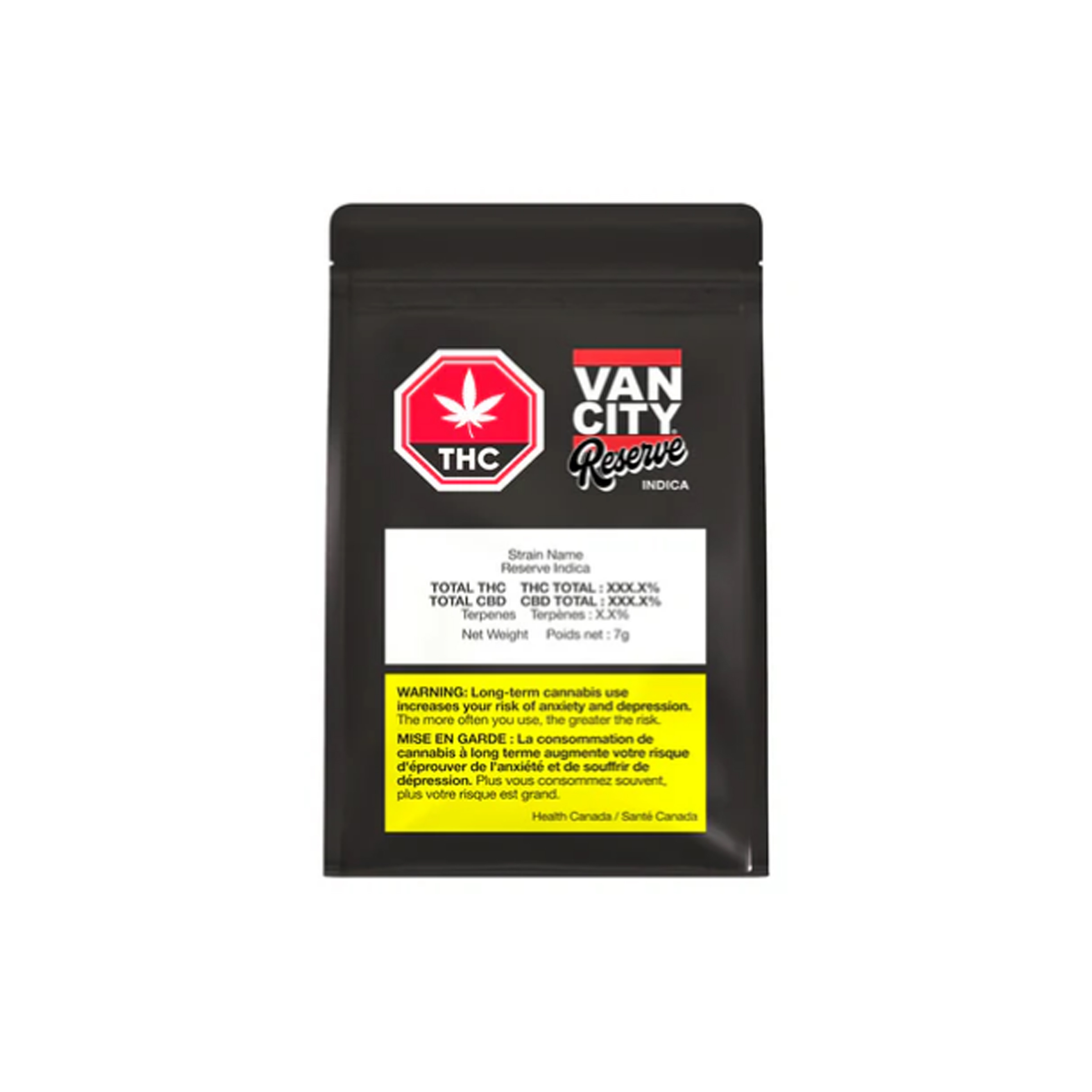 Vancity® Cannabis : RESERVE INDICA - 7g 1 Vancity® Cannabis : RESERVE INDICA - 7g