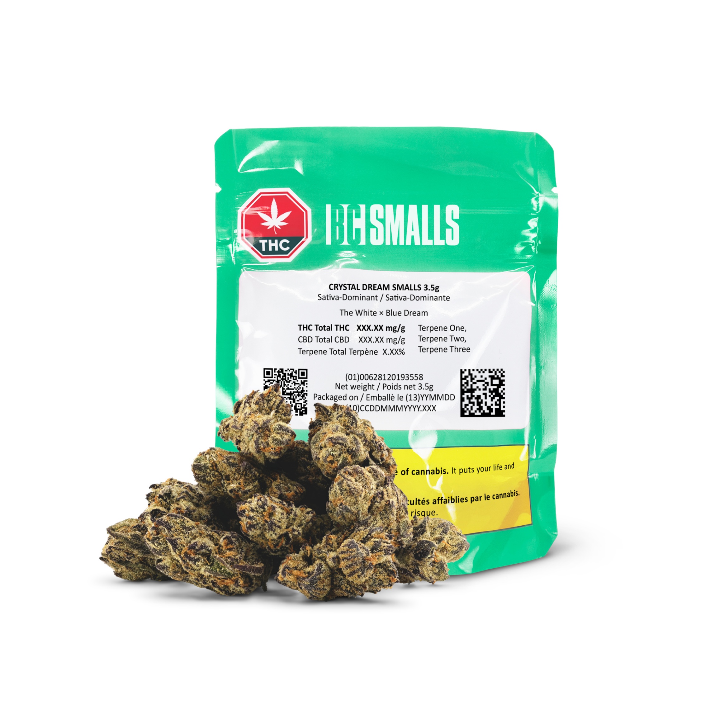 BC Smalls : CRYSTAL DREAM SMALLS - 3.5g 1 BC Smalls : CRYSTAL DREAM SMALLS - 3.5g