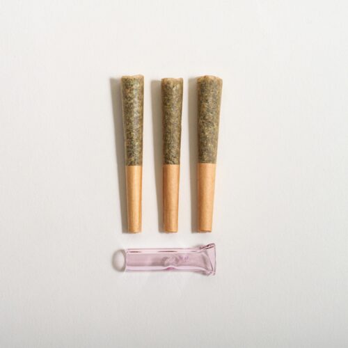 New Products 24 Pure Sunfarms : PINK KUSH LIVE RESIN INFUSED PRE-ROLLS - 3 x 0.5g