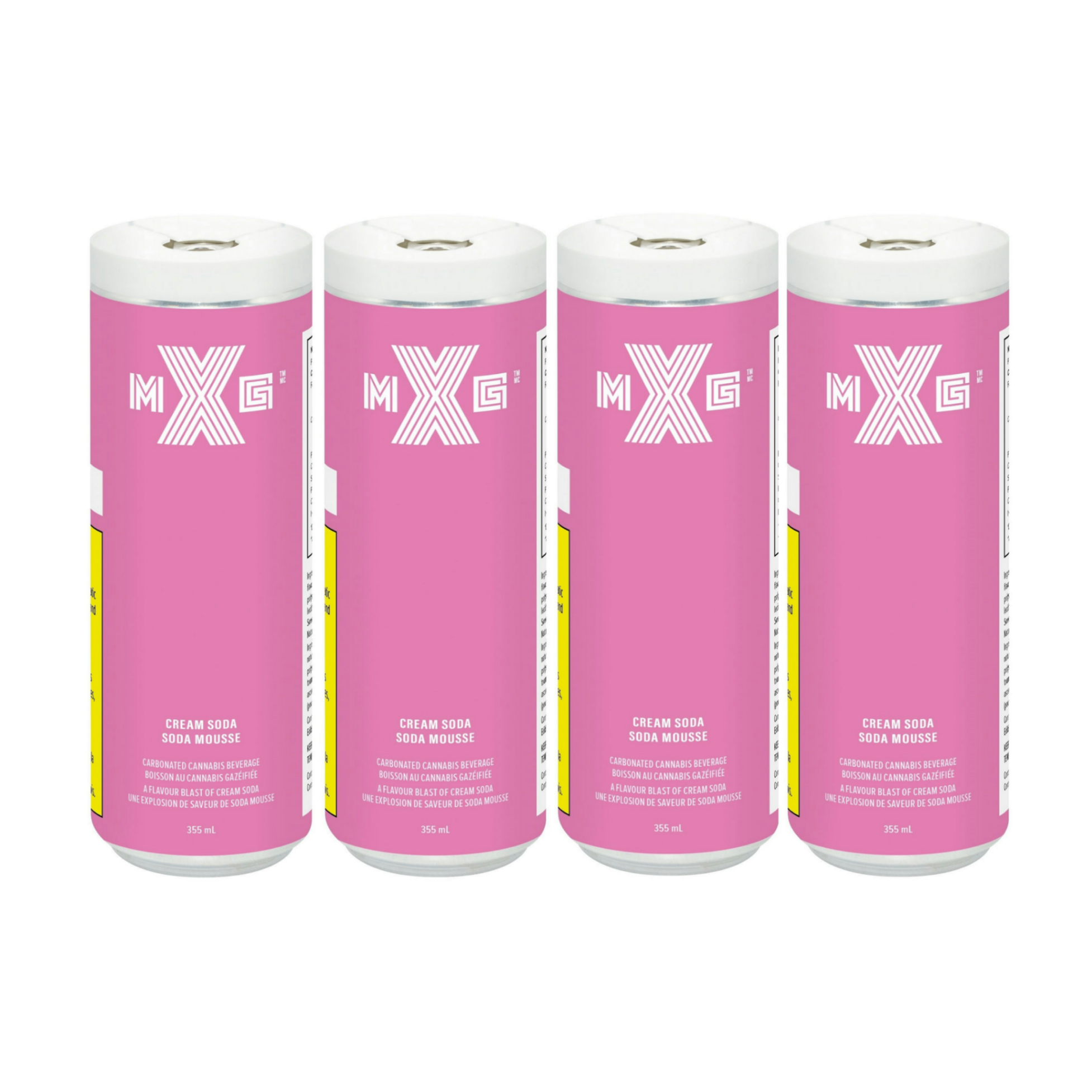 XMG : CREAM SODA ZERO MULTI-PACK (4 PACK) 1 XMG : CREAM SODA ZERO MULTI-PACK (4 PACK)